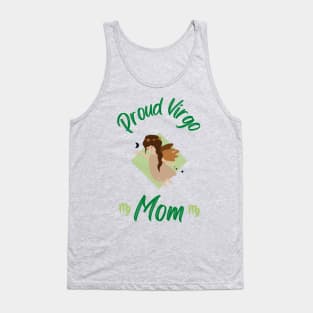 Proud Virgo Mom Astrology Zodiac Tank Top